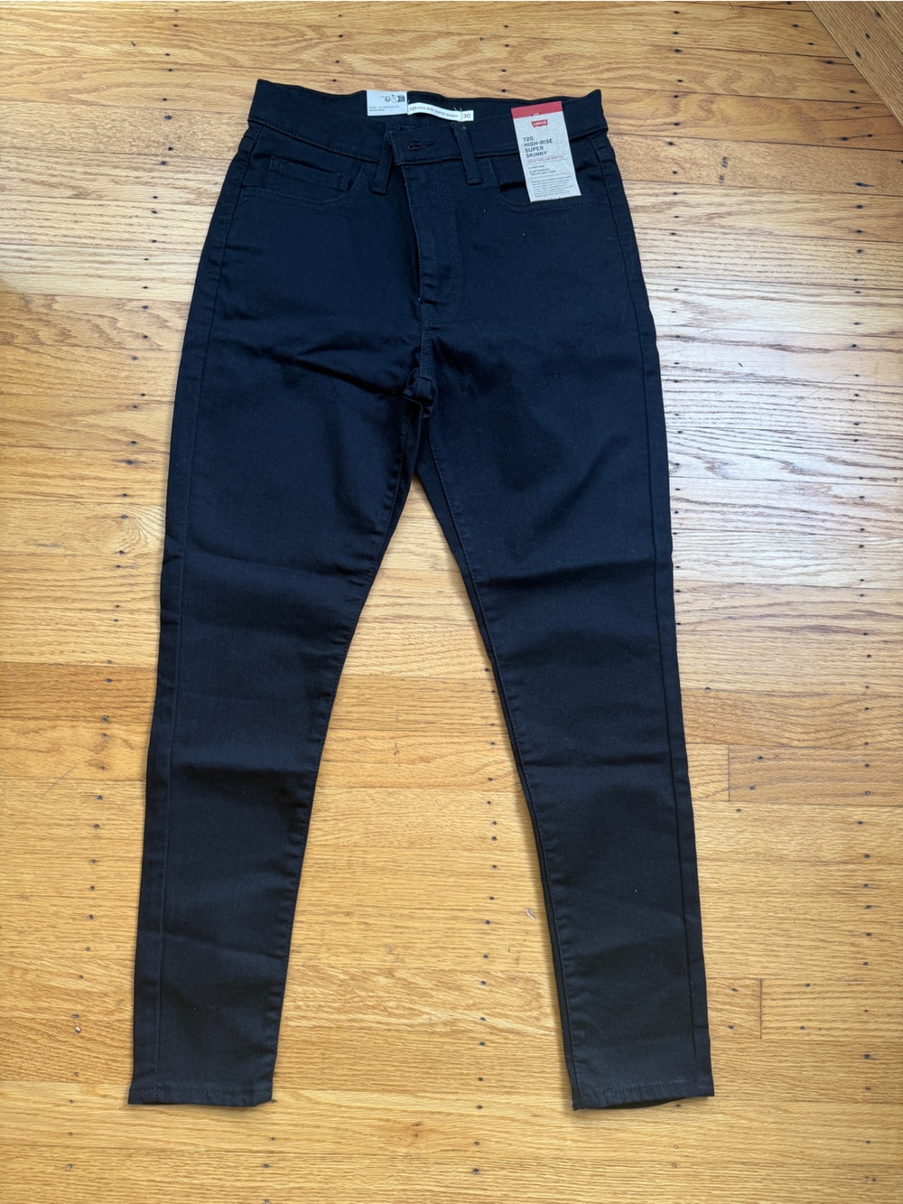 Levi's Black Slim Stretch Jeans